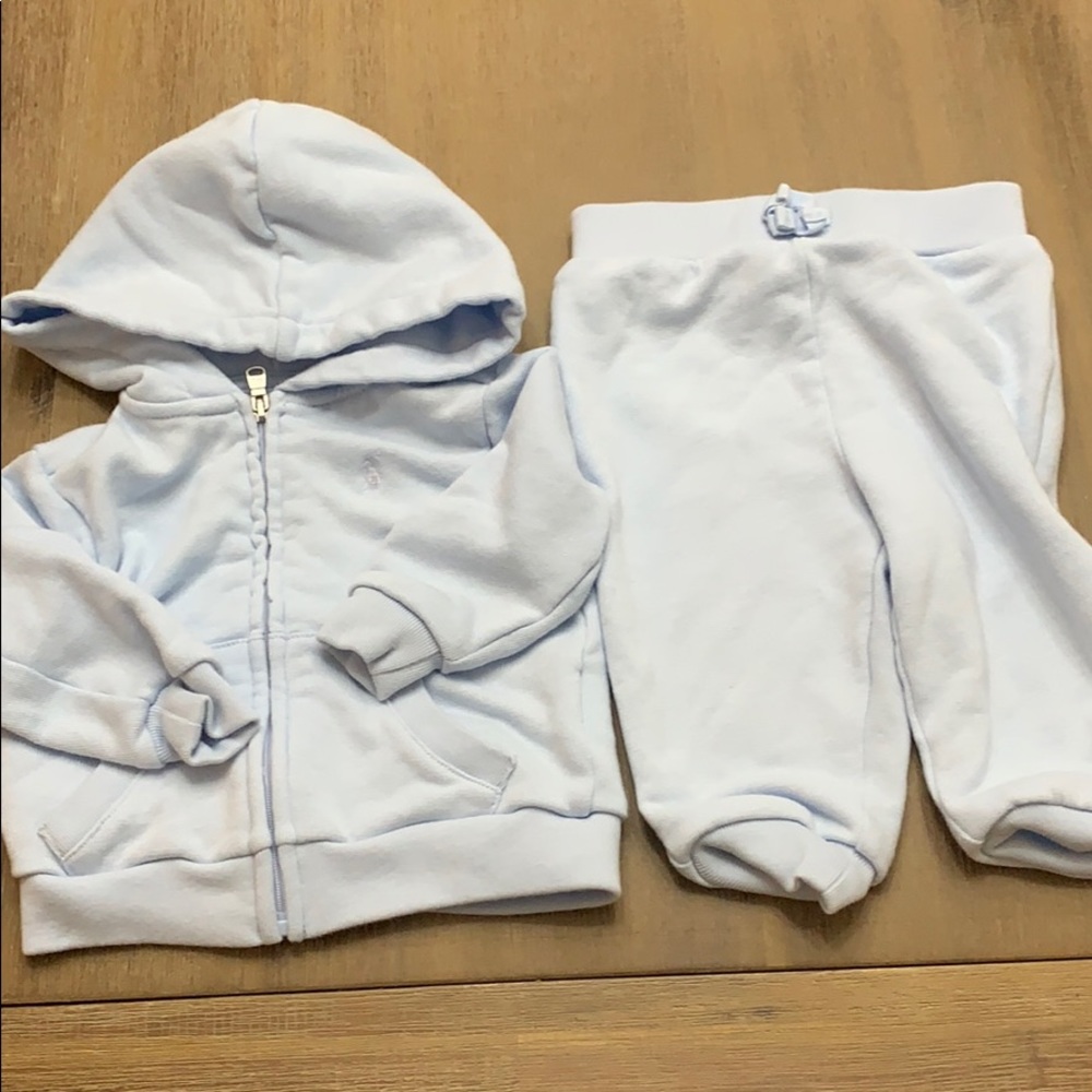 Washed but never worn Ralph Lauren track suit